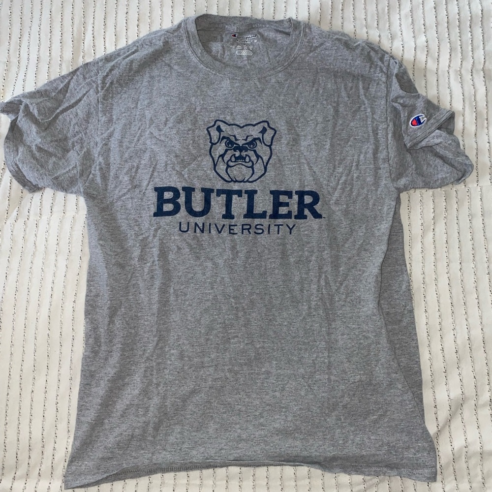 Grey champion Butler University tee